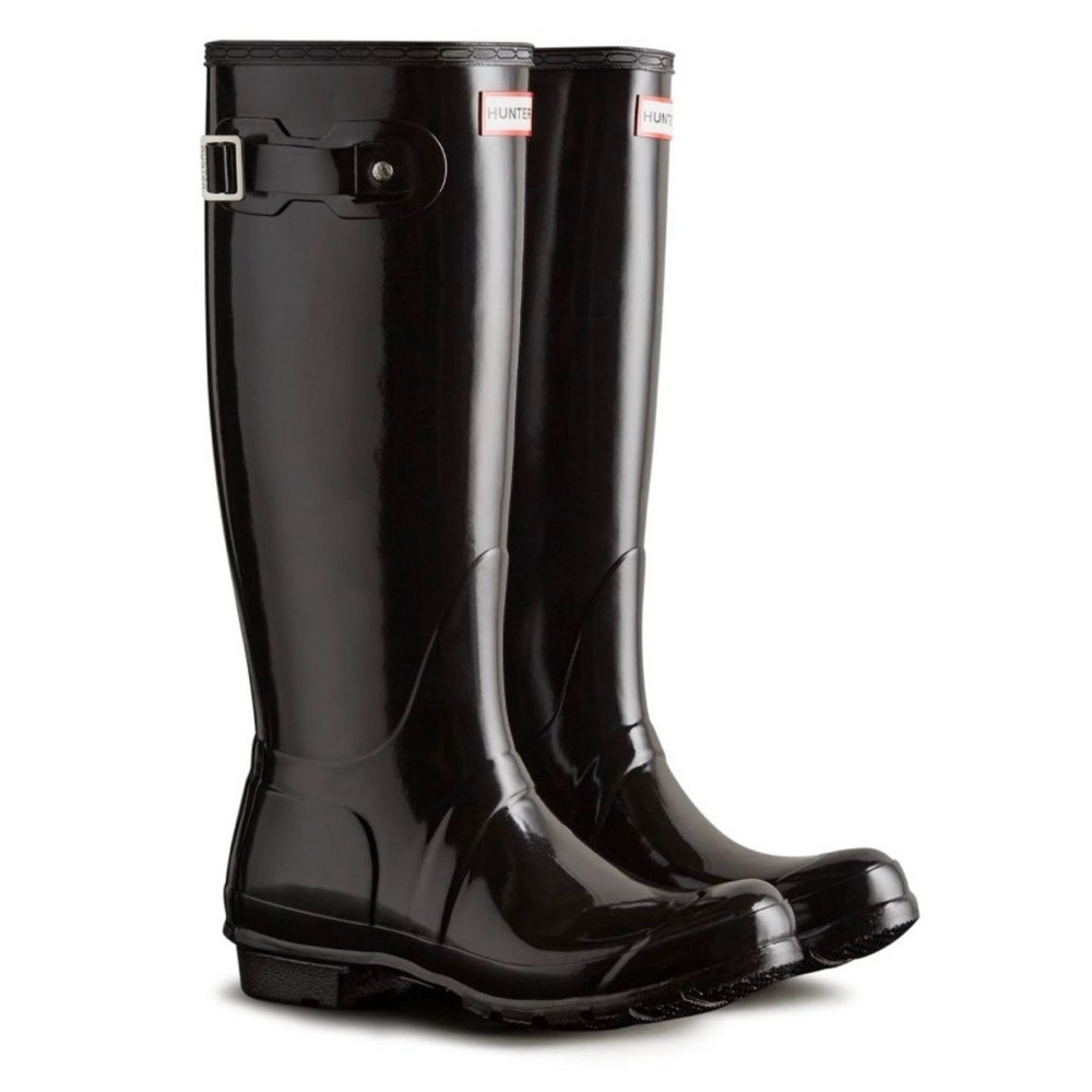 Hunter Black Classic Footwear